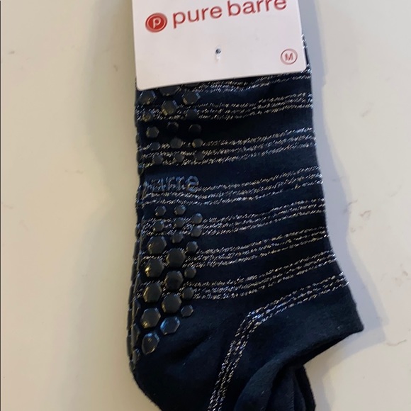 Pure Barre Accessories - Pure Barre Black with Silver Lines